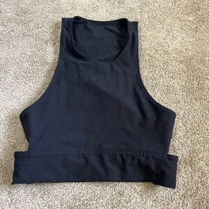 Outdoor Voices slash back crop top